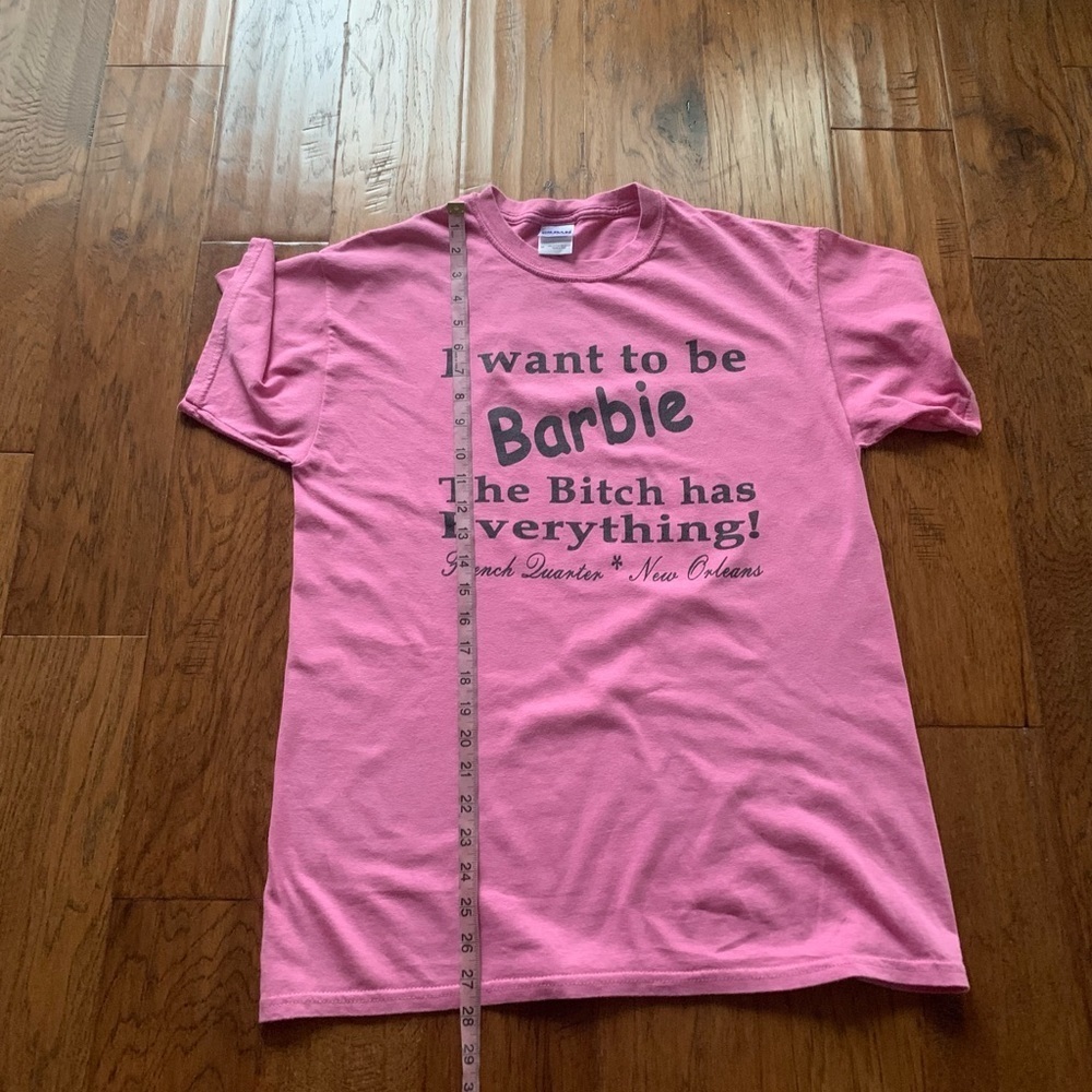 Hot Pink Barbie Graphic T‎ Shirt - Picture 5 of 7